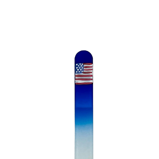 American Flag Hand Painted File