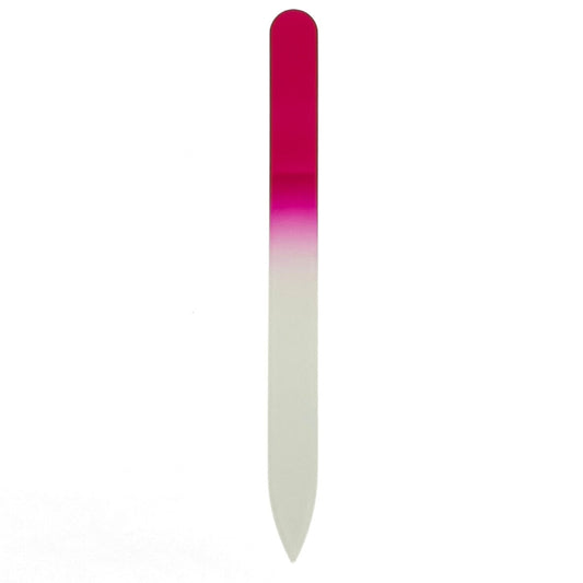 pink glass nail file